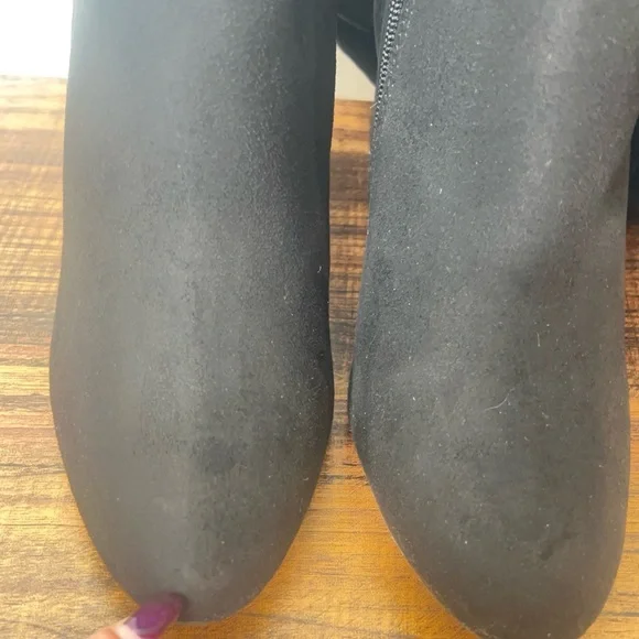 Aldo Sleek Black Over-the-Knee Boots - Picture 9 of 15